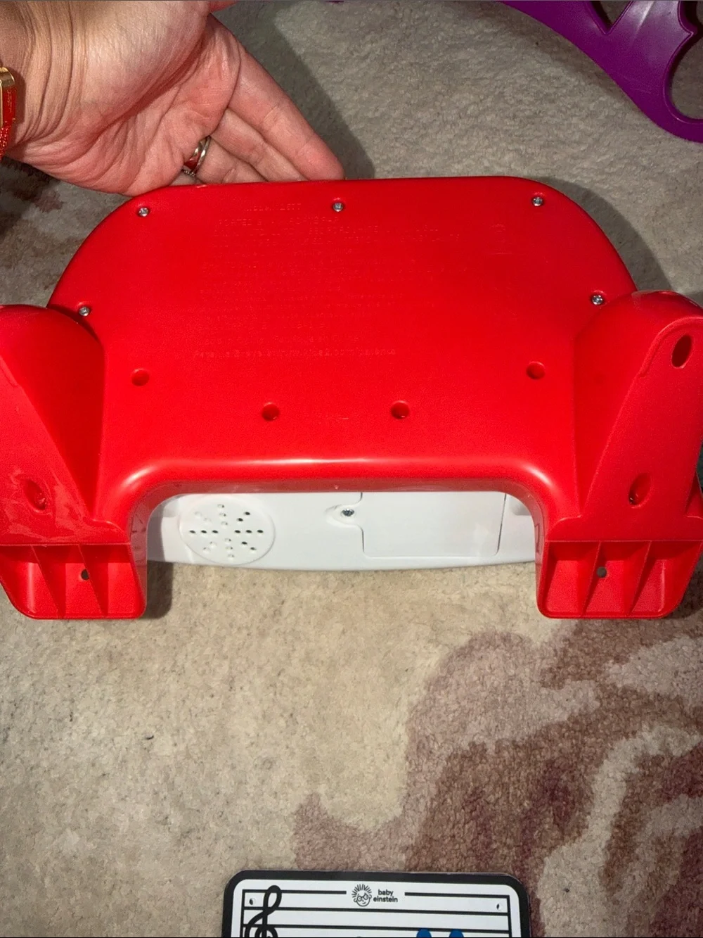Baby Einstein Cal's First Melodies Magic Touch Wooden Piano